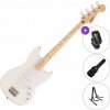 Fender Squier Sonic Bronco Bass MN SET Arctic White Elektrická basgitara Fender Squier Sonic Bronco Bass MN SET Arctic White Elektrická basgitara