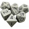 Chessex Opaque Polyhedral 7-Die Sets Grey