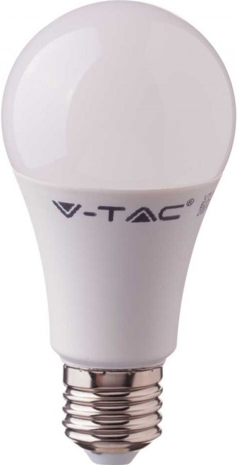 V-TAC LED žiarovka E27 s pohybovým senzorom, 9W 806lm Teplá biela