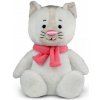 Plyšová mačička biela s ružovým ňufákom 25 cm (tmt0064) Plyšová mačička biela s ružovým ňufákom 25 cm (tmt0064)