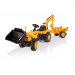 Smoby šliapací traktor Builder Max