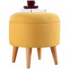 Asir | Taburet PIXI pr. 40 cm žltý | 209FLF1350 Asir | Taburet PIXI pr. 40 cm žltý | 209FLF1350