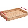 Hübsch Servírovací ratanový podnos 27x42 cm Splint Hübsch Servírovací ratanový podnos 27x42 cm Splint