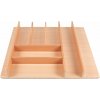 Príborník Elletipi Wood Line do zásuvky 60 cm, MDF buk, PLA N50060 18 (PLA N50060 18) Príborník Elletipi Wood Line do zásuvky 60 cm, MDF buk, PLA N50060 18 (PLA N50060 18)
