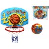 Basketbalový koš 34x25 3 cm s míčem