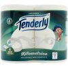 Tenderly Kilometrový toaletný papier 2 vrstvový – 4 rolky Tenderly Kilometrový toaletný papier 2 vrstvový – 4 rolky