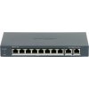 Hikvision DS-3E1510P-EI - Smart managed switch 8x Gb PoE + 2x Gb Uplink RJ-45, 110W, Super PoE - dosah až 300m Hikvision DS-3E1510P-EI - Smart managed switch 8x Gb PoE + 2x Gb Uplink RJ-45, 110W, Super PoE - dosah až 300m