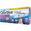 Ovulačný test Clearblue digitálny (držiak testu + testovacia tyčinka 10 ks) 1x1 set