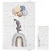 Ceba Baby Podložka cestovná Basic Rainbow Walk 60x40