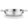 Fissler Servírovacia panvica PURE 24 cm strieborná nerezová oceľ Fissler Servírovacia panvica PURE 24 cm strieborná nerezová oceľ