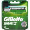 Gillette Mach3 Sensitive náhradné brity 4 ks Gillette Mach3 Sensitive náhradné brity 4 ks