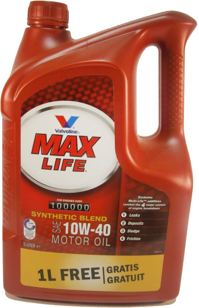 Valvoline MaxLife 10W-40 4 l