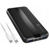 Powerbank Natec Trevi Slim Q V2 10000 mAh s PD, USB-C 20W + USB-A 18W + Kábel Powerbank Natec Trevi Slim Q V2 10000 mAh s PD, USB-C 20W + USB-A 18W + Kábel