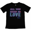 The Beatles All You Need Is Love Black M Dámske Tričko The Beatles All You Need Is Love Black M Dámske Tričko