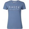 Dámske bavlnené tričko ALPINE PRE NORDA modrá M Dámske bavlnené tričko ALPINE PRE NORDA modrá M