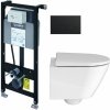 Súprava podomietková konštrukcia Duravit DuraSystem WD1011000000, WC misa s pomaly sa sklápajúcim sedadlom Duravit D-Neo 45880900A1, WD5001031000 Súprava podomietková konštrukcia Duravit DuraSystem WD1011000000, WC misa s pomaly sa sklápajúcim sedadlom Duravit D-Neo 45880900A1, WD5001031000