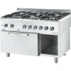 STALGAST Plynový sporák so 6 horákmi a elektrickou rúrou 32 kW - G20 (zemný plyn), 1200x700x850 mm | STALGAST, Line 700 STALGAST Plynový sporák so 6 horákmi a elektrickou rúrou 32 kW - G20 (zemný plyn), 1200x700x850 mm | STALGAST, Line 700