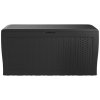 Záhradný box Keter Samoa Rattan Box 270L graphite, 610245 Záhradný box Keter Samoa Rattan Box 270L graphite, 610245