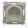 Zásuvka 2P+T/16A/250V IP44 s krytkou, tesn. (transparent) (PS) šampanská SIMON55 (Simon) Zásuvka 2P+T/16A/250V IP44 s krytkou, tesn. (transparent) (PS) šampanská SIMON55 (Simon)