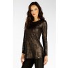 Litex Dámska tunika s dlhým rukávom 7F027 hnedá L Litex Dámska tunika s dlhým rukávom 7F027 hnedá L