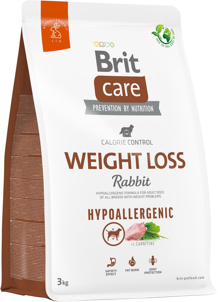 Brit Care Hypoallergenic Weight Loss Rabbit 3 kg