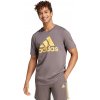adidas Performance Big Logo Single Jersey Charcoal L adidas Performance Big Logo Single Jersey Charcoal L