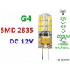 Led žiarovka g4 2w 24smd 2835 teplá biela 200lm 12v dc Led žiarovka g4 2w 24smd 2835 teplá biela 200lm 12v dc