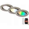 Brilo | Brilo - SADA 3x LED RGBW Stmievateľné kúpeľňové svietidlo GU10/4,9W/230V Tuya+ DO | BL1227 Brilo | Brilo - SADA 3x LED RGBW Stmievateľné kúpeľňové svietidlo GU10/4,9W/230V Tuya+ DO | BL1227