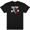 Tričko THRASHER x SPITFIRE - Thrash & Burn Black velikost XL Tričko THRASHER x SPITFIRE - Thrash & Burn Black velikost XL