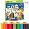 KIK KX5486 Bambino Sada trojhranných Jumbo pasteliek 24 ks KIK KX5486 Bambino Sada trojhranných Jumbo pasteliek 24 ks