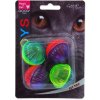 Hračka Magic Cat ball lesklý plast so zvukom 3,75cm 4ks Hračka Magic Cat ball lesklý plast so zvukom 3,75cm 4ks