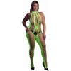 Ouch Glow In The Dark Bodystocking ružová