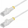 Konektor RJ45 Kategória 6 FTP Startech N6PAT5MWHS Biela 5 m Konektor RJ45 Kategória 6 FTP Startech N6PAT5MWHS Biela 5 m
