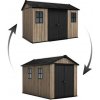 Zahradní domek Keter Apex 7,5 x 11 Ashwood, s podlahou Zahradní domek Keter Apex 7,5 x 11 Ashwood, s podlahou