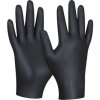 GEBOL jednorázové rukavice Black Nitril, nepudrované, EN455, vel. L, 80 ks
