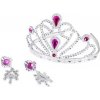 Set pre princeznú: Korunka + náušnice, ružový Set pre princeznú: Korunka + náušnice, ružový