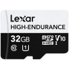 Lexar microSDHC High-Endurance 32 GB LMSHGED032G-BCNNG Lexar microSDHC High-Endurance 32 GB LMSHGED032G-BCNNG