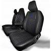 Poťahy na sedadlá pre Renault Master 4 od roku 2024, látkové, kožené, modré Poťahy na sedadlá pre Renault Master 4 od roku 2024, látkové, kožené, modré