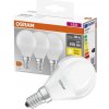 3x LED žiarovka P45 guľka E14 4,9W = 40W 470lm 2700K teplá biela 150° BASE Osram 3x LED žiarovka P45 guľka E14 4,9W = 40W 470lm 2700K teplá biela 150° BASE Osram