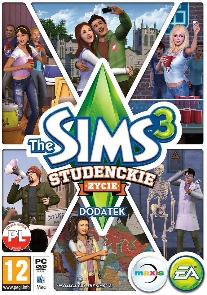 The Sims 3 Studentský život