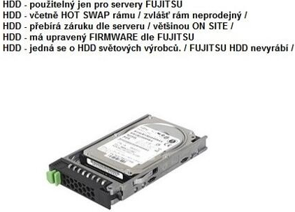 Fujitsu HDD SRV 6G 960GB Read-Int. 2.5\' H-P EP pro TX1330M5 RX1330M5 TX1320M5 RX2530M7 RX2, PY-SS96NMD