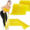Rehabilitačná guma na cvičenie 4fizjo žltá, odpor 1-2 kg, 1 ks Rehabilitačná guma na cvičenie 4fizjo žltá, odpor 1-2 kg, 1 ks