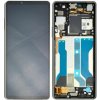 Továreň Sony Xperia 10 IV OLED displej s dotykom Biela rám predná strana Továreň Sony Xperia 10 IV OLED displej s dotykom Biela rám predná strana
