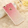 Xincuco transparentný kryt so vzorom čipky pre iPhone 6 / 6S - ružový - možnosť vrátiť tovar ZADARMO do 30tich dní Xincuco transparentný kryt so vzorom čipky pre iPhone 6 / 6S - ružový - možnosť vrátiť tovar ZADARMO do 30tich dní