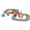 Bigjigs Toys Rail Dřevěná autodráha osmička