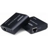 PremiumCord HDMI extender na 60m FULL HD 1080p přes jeden kabel Cat5e/ 6/ 6a/ 7, EDID nastavení khext60-7 PremiumCord HDMI extender na 60m FULL HD 1080p přes jeden kabel Cat5e/ 6/ 6a/ 7, EDID nastavení khext60-7