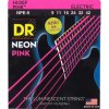 DR Strings NPE-9 Neon Struny pre elektrickú gitaru DR Strings NPE-9 Neon Struny pre elektrickú gitaru