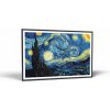 Vincent Van Gogh Van Gogh - The Starry Night | Obraz Vintessia v ráme Rozmery obdĺžnik: 40x60, Rám: Čierny matný-alu Vincent Van Gogh Van Gogh - The Starry Night | Obraz Vintessia v ráme Rozmery obdĺžnik: 40x60, Rám: Čierny matný-alu