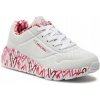 Skechers Uno Lite Lovely Luv white/red Biela Skechers Uno Lite Lovely Luv white/red Biela