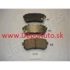 Hyundai I20 8/08- zadné platničky Sada / JAPANPARTS / Hyundai I20 8/08- zadné platničky Sada / JAPANPARTS /
